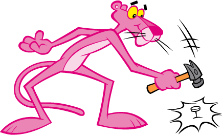 pink panther roofing
